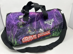 Grave Digger Grimm Reaper Monster Jam Souvenir Gimnasio Bolsa Niños Monster Truck Lona - Imagen 1 de 5