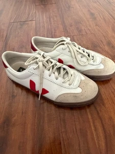 VEJA French Volley O.T. Damen-Sport-Freizeitschuhe Leder Wildleder Canvas Größe 10 - Bild 1 von 7