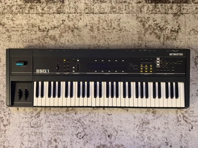 Ensoniq ESQ-1 Analog/Digital Polyphonic Synthesizer Workstation w/ Cartridge - Image 1 of 4