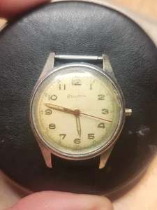 Bulova Seebee L4 1954 Needs Male Stem And Crystal Running - Picture 1 of 4