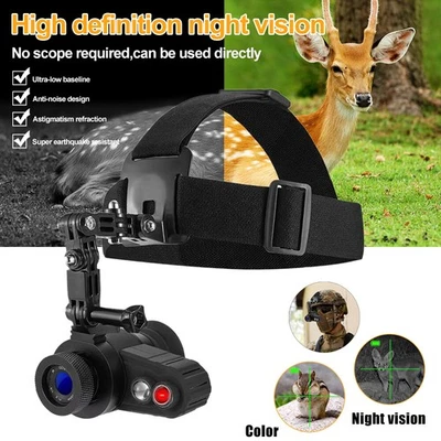 Digital Night Vision Monocular 850nm IR Infrared Scope Hunting Cross Cursor US - Image 1 of 4