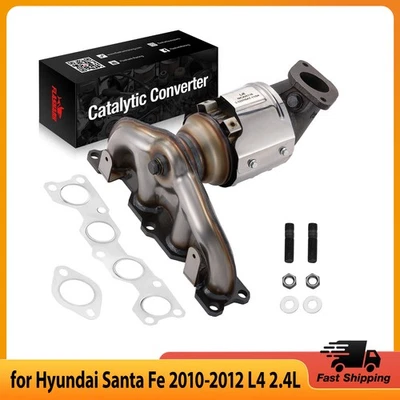 Каталитический конвертер для Hyundai Santa Fe 10-12 Kia Sorento 2011-2013 2,4 л 16690 - Изображение 1 из 4