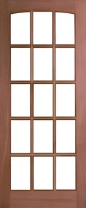 Vicaima Hardwood Pre-Finished 15L Unglazed Top Arched Internal Door + Delivery - Picture 1 of 6