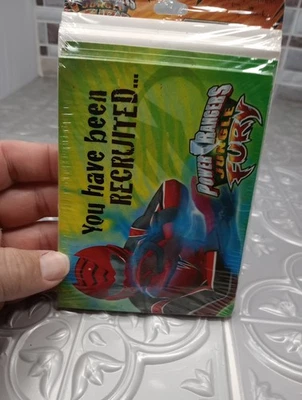 8 ПРИГЛАШЕНИЙ POWERRANGERS JUNGLE FURY открытки на день рождения для детей  - Изображение 1 из 4