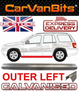 FOR JEEP GRAND CHEROKEE WJ WG 99-05 SILL REPAIR BODY RUST OUTER PANEL LEFT - Picture 1 of 7