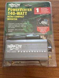 TrippLite 140W PowerVerter 120-Volt AC Power Portable Ultra-Compact Design - Picture 1 of 5