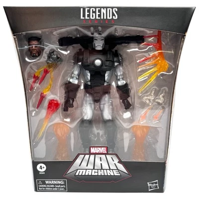 Boneco de ação Marvel Legends War Machine Deluxe exclusivo Hasbro 2020 NOVO - Imagem 1 de 4