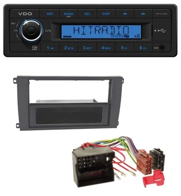 VDO AUX 1DIN MP3 USB Autoradio für Porsche Cayenne (2007-2010) - Bild 1 von 4