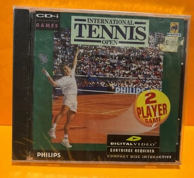 PHILLIPS CD-I INTERNATIONAL TENNIS 2 Player Game NEW Factory Sealed RARE! VHTF! - Image 1 of 2