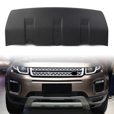 Cubierta de gancho de remolque de placa de deslizamiento de parachoques delantero para Land Rover Range Rover Evoque 2016-18 Foto 1 de 4