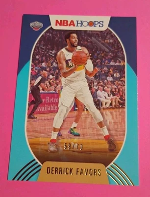 Aros verde azulado #135 Derrick Favors Pelicans 2020-21/70  Foto 1 de 3