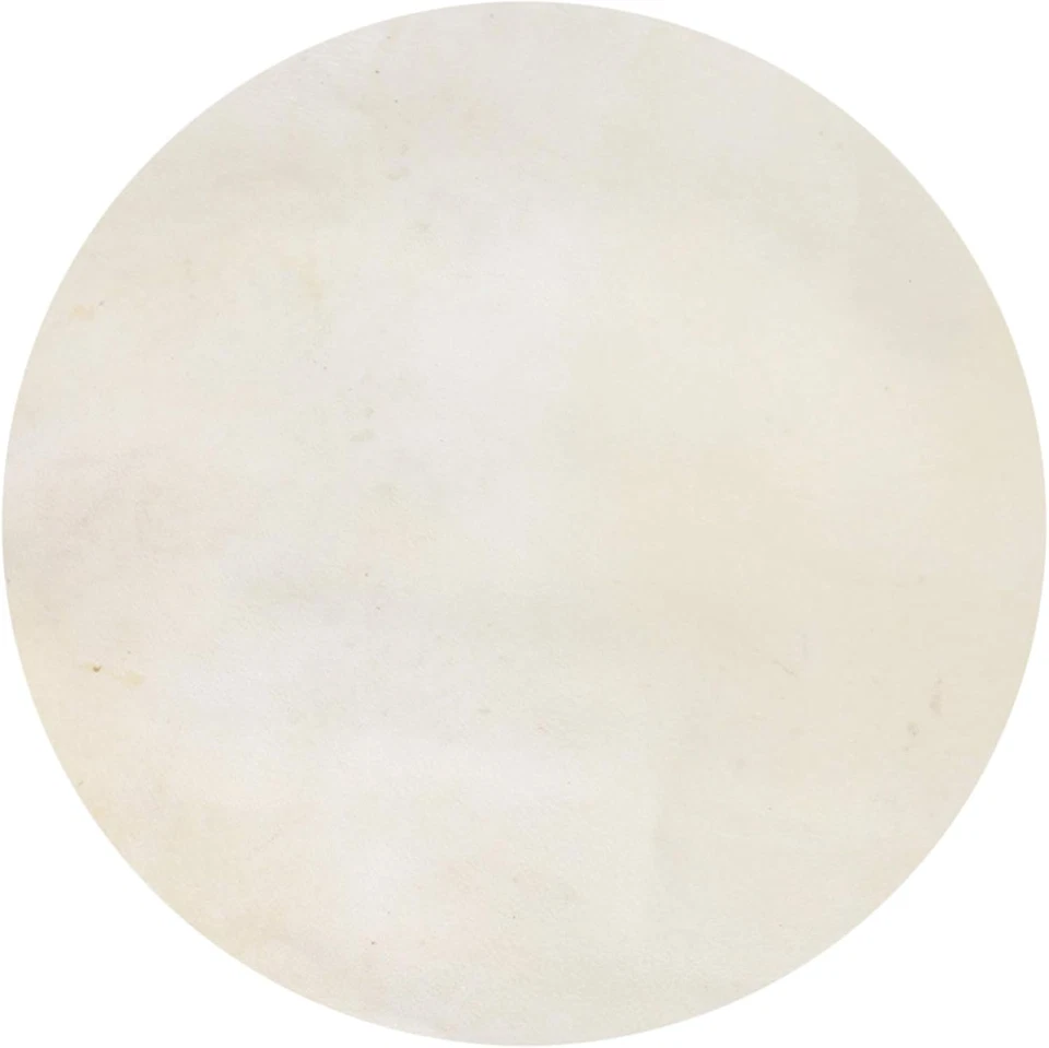 Yibuy Beige Ziegenleder Ziegenhaut Schlagzeug Kopf für Bongo Drums Ersatzteile - Bild 1 von 4