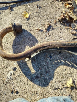 1985 honda atc 200s exhaust header pipe - Image 1 of 2