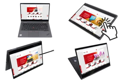 Lenovo Thinkpad X1 Yoga Gen 5 i5-10310U 8GB 256GB SSD Touch FHD IPS FPR IR Blit - Bild 1 von 4