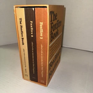 Foxfire Box Set #1-3 Paperback Books Eliot Wigginton Anchor 1972 Homesteading - Picture 1 of 8