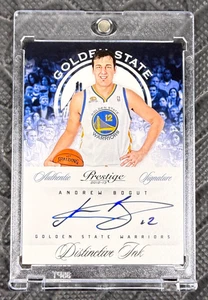 2012-13 Panini Prestige #9 Andrew Bogut Distinctive Ink On-Card Autograph GSW - Picture 1 of 3
