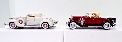 Fairfield Mint Diecast Cars 1930 PIERCE ARROW - 1935 AUBURN 851 - #32533 - 1/32 - Image 1 of 4