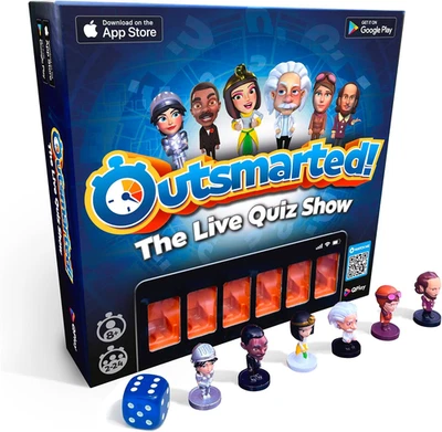 Outsmarted - the App-Connected TV Quiz-Show Board Game | Kids, Teens & Adults |  - image 1 of 4