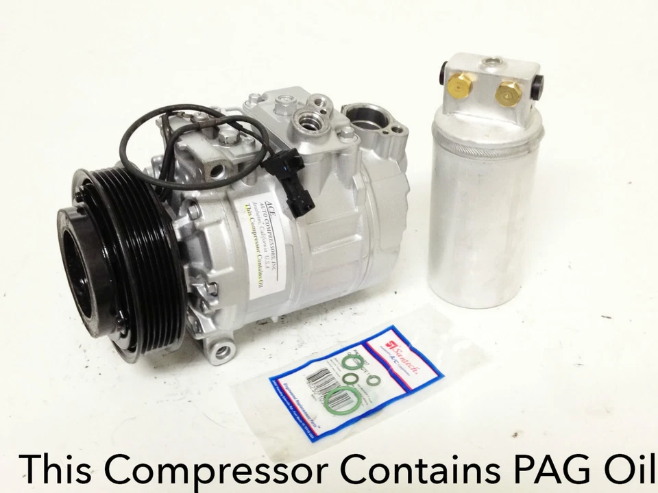 SAAB 9-5 1999-2003 TODO MOTOR EE. UU. REMAN. KIT COMPRESOR AIRE ACONDICIONADO CON 1 AÑO DE GARANTÍA. Foto 1 de 1