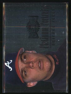 Chipper Jones 1996 Metal Universe #5 Baseball Card
