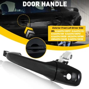For Mazda 3 5 6 CX-7 CX-9 RX-8 Outer Door Handle with Keyhole Front Driver BLACK - Picture 1 of 8