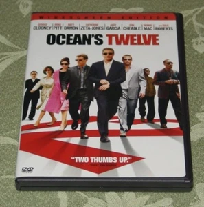 OCEAN'S TWELVE DVD MOVIE Warner Bros Widescreen Very Good Condition - Picture 1 of 2