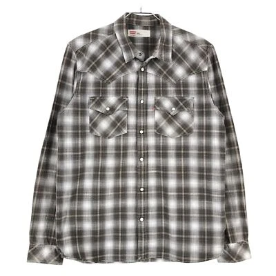 Camisa De Cuadros Estándar De LEVI'S STRAUSS & CO Para Hombre Talla L - Imagen 1 de 4