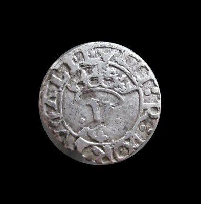 PORTUGAL 20 REAIS VINTEM 1521-1557 SILVER JOÃO III GOMES 62.01 #3640# - Image 1 of 2