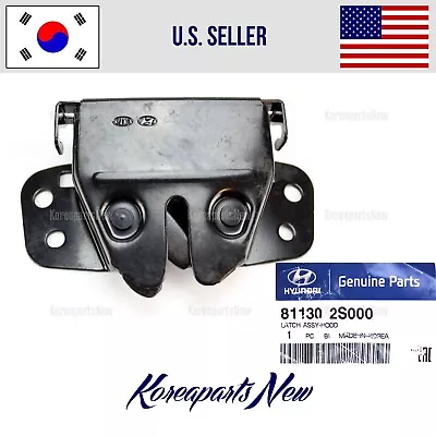 HOOD LOCK LATCH ASSY 811302S000 ⭐GENUINE⭐ HYUNDAI TUCSON 2011-2015 - Image 1 of 4