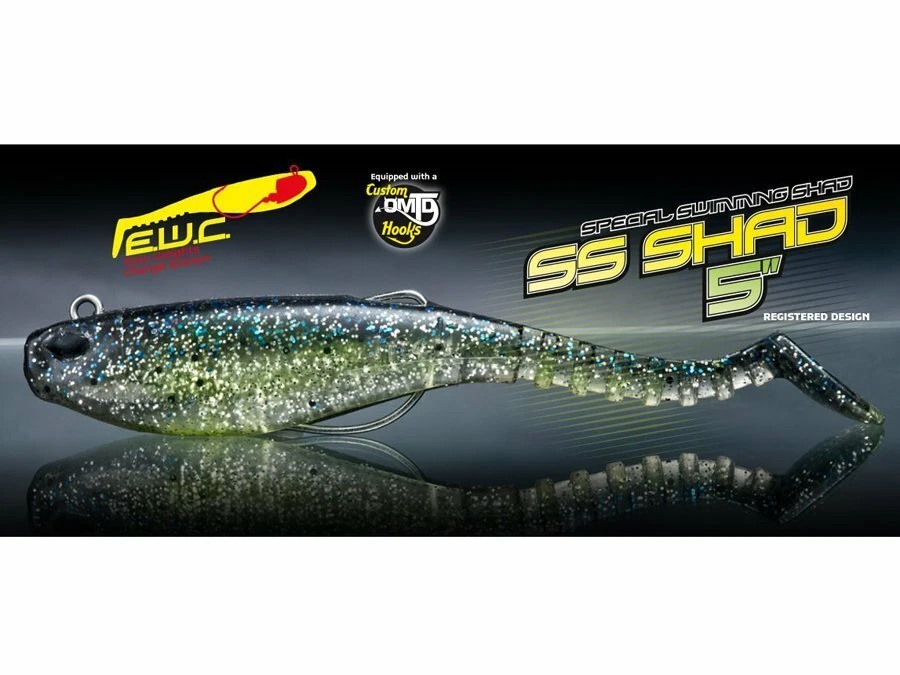 Molix SS Shad 5” Special Swimming Shad 12cm + 3/8oz 10g Esche Morbide COLORI - Immagine 1 di 1