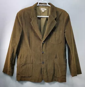 Chaqueta de pana vintage para hombre J Crew talla L marrón Hong Kong - Imagen 1 de 11