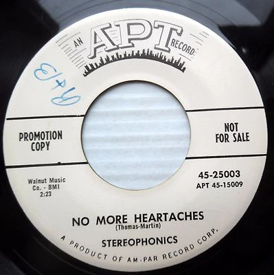 STEREOPHONICS promo 45 LOVE IS SO WONDERFUL  NO MORE HEARTACHES mint minus F1241 - Image 1 of 2
