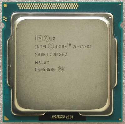 Intel Core i5-3470T SR0RJ Dual Core Processor 2.9 GHz, Socket LGA1155, 35W CPU - Image 1 of 4