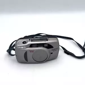 Minolta Supreme Freedom Zoom 35mm Point & Shoot Film Camera Silver - NOT TESTED - Picture 1 of 8