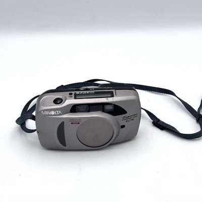 Minolta Supreme Freedom Zoom 35mm Point & Shoot Film Camera Silver - NOT TESTED - Image 1 of 4