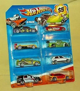 Paquete de 8 camiones Hot Wheels Mattel 2010 X2190 nuevo púrpura llama de acero Chevy 2002* - Imagen 1 de 7