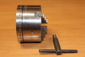 Forkhardt 3-Backenfutter 80 mm Durchmes. mit Gewinde für Hommel UWG - Bild 1 von 3