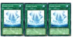 Yugioh - 3X Nuvola Fortunata - Comune - 1° Edizione - GLAS-EN050 - Near Mint - Foto 1 di 1
