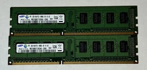 SAMSUNG 4GB (2X2GB) M378B5773CHO - CH9 PC3-10600U-09-10-A0 - Picture 1 of 3