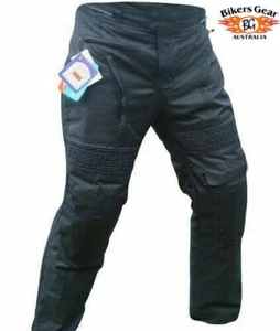 Australian Bikers Gear Mens Motorcycle Waterproof cordura trouser CE armoured - Bild 1 von 5