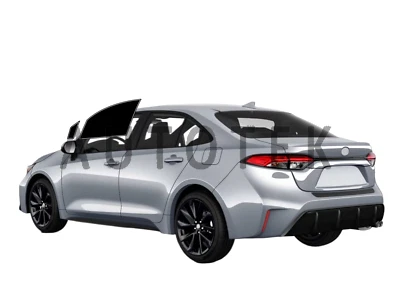 PreCut Film Front Two Door Windows Tint For Toyota Corolla Sedan 2020-2025 - Image 1 of 4