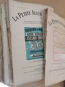 40 revues La Petite Illustration théâtrale Théâtre 1907-1930 vintage collection - Bild 1 von 13