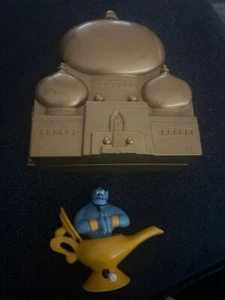 Vintage Aladdin Disney Play N' Carry Spielset & Geist und Lampe Spielzeug 1992 - Bild 1 von 2