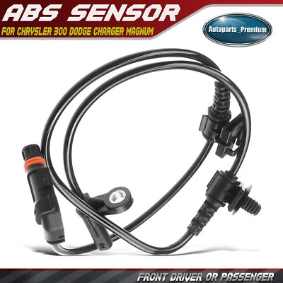 Front ABS Wheel Speed Sensor for Chrysler 300 2005-2010 Dodge Charger Magnum AWD - Image 1 of 4