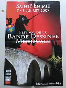Poster Sainte Enimie Festival Comic Book Medieval 2007 - Picture 1 of 2
