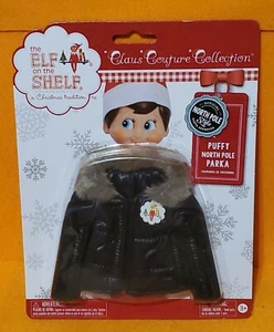 NEW ELF ON THE SHELF  PUFFY NORTH POLE PARKA CHRISTMAS TRADITION CLAUS COUTURE - Picture 1 of 2