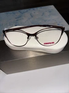 NEW COSMOPOLITAN FRAMES ONLY 52/16/140 HAPER BROWN - Picture 1 of 2