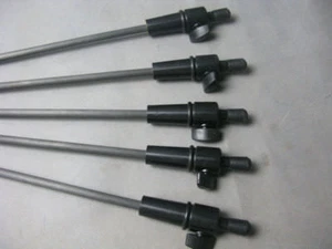 5 Stck. Schwarz Kohlefaser Cello Endpin 3/4-4/4 #6874, Musikinstrument Teil - Bild 1 von 2