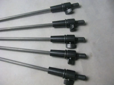 5pcs black carbon fiber cello endpin 3/4-4/4 #6874,musical instrument part - Image 1 of 2