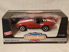 American Muscle Ford Shelby Cobra 427 S/c Diecast Car 1 18